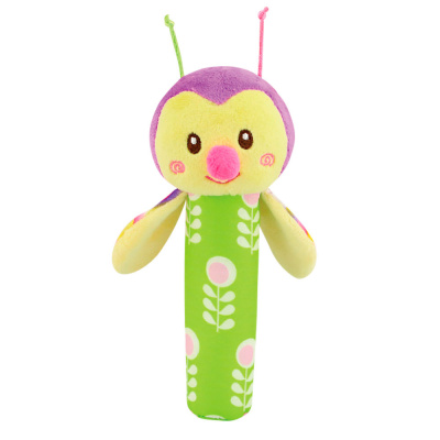 Развивающая погремушка пищалка Пчелка Азбукварик